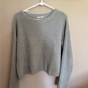 Cozy Knit Sweater in Green